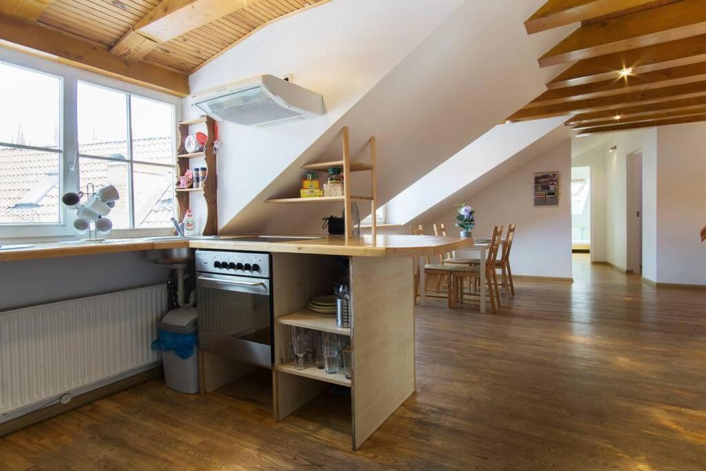 Private Sauna & 4 Bedrooms Old Town Rooftop Apartment Vilnius Bagian luar foto